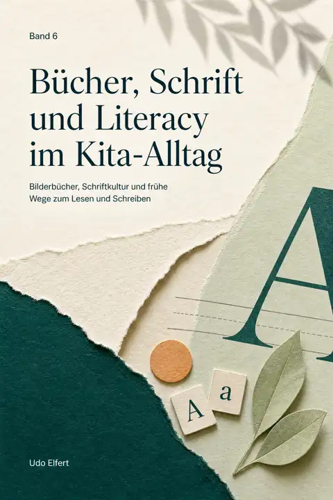 Cover des E-Books Band 6 · Bücher, Schrift und Literacy im Kita-Alltag